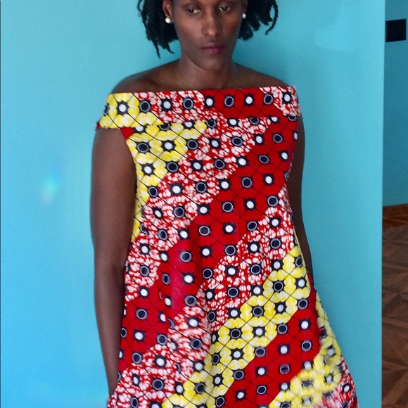 ๐โ๐ SOLD๐Ankara Maxi Dress๐ป๐ผ - Picture 3 of 5